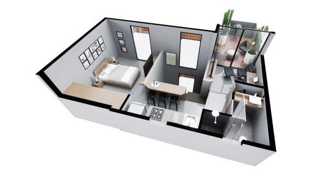 isometrico modelo Mallorca