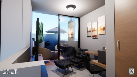 sala departameto Mod. Mallorca - Torre Almeida